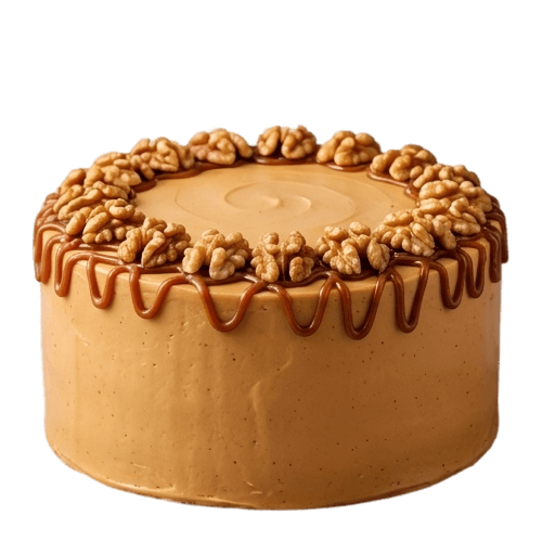 Handmade cake made with quality ingredients