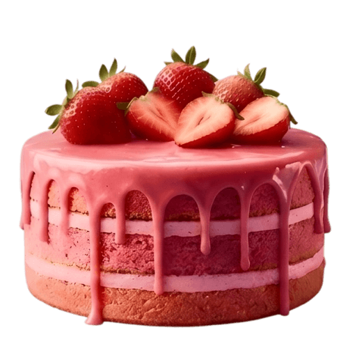 Handmade cake made with quality ingredients