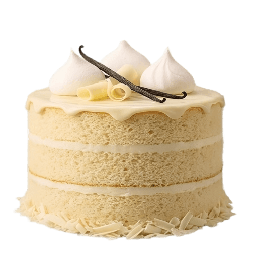 Handmade cake made with quality ingredients