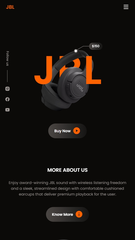 Beats Studio Experience Mobile View