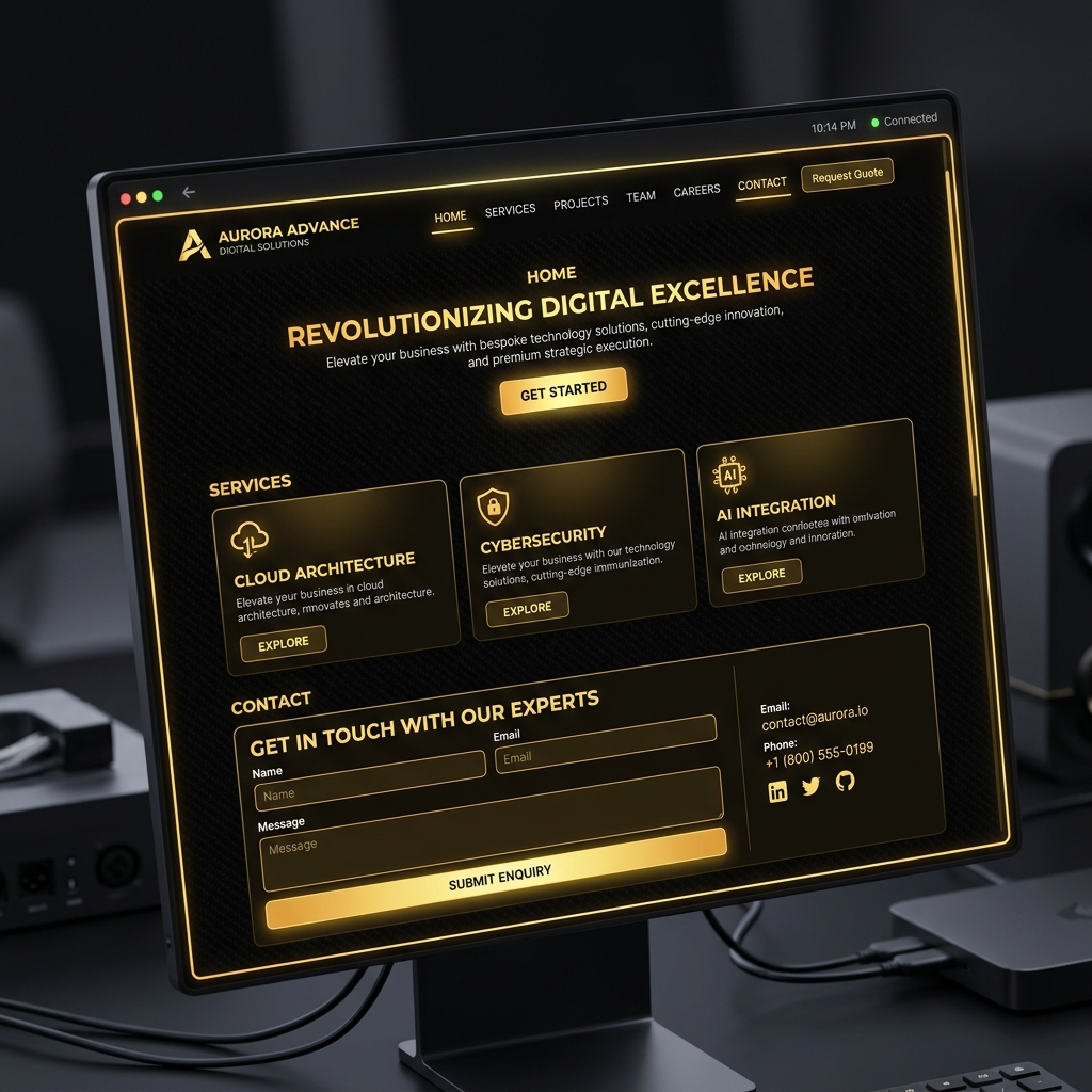 Company Profile Mockup
